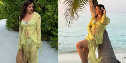 Neha Sharma Sizzles In New Beach Photoshoot From Maldives