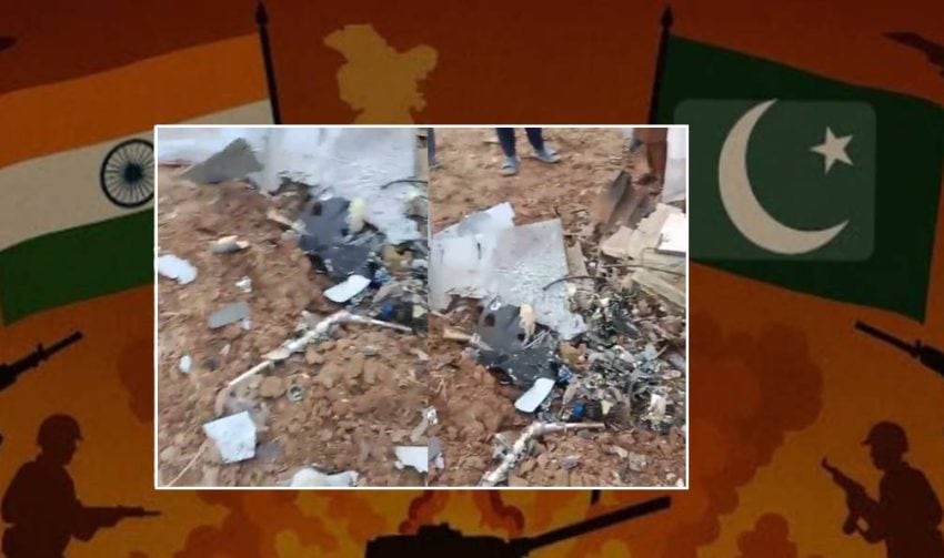 Another Indian Drone Crashes In Chakwal Amid Major Escalation