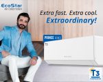 Ecostar Launches Prince Series Acs Featuring Genuine T3 Technology