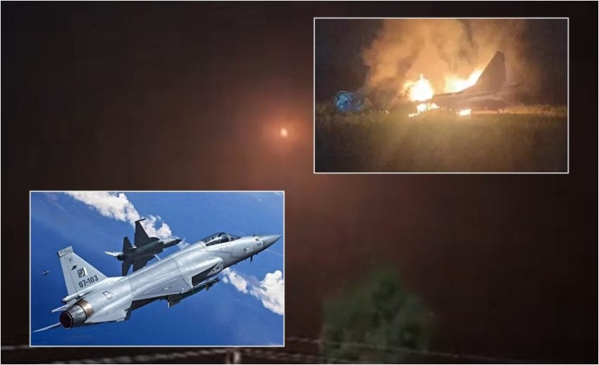 Fake News Alert No Pakistani Jf 17s Or J 10c Downed By India Near Amritsar