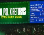 Hbl Psl 10 Full Schedule For Remaining Matches Released