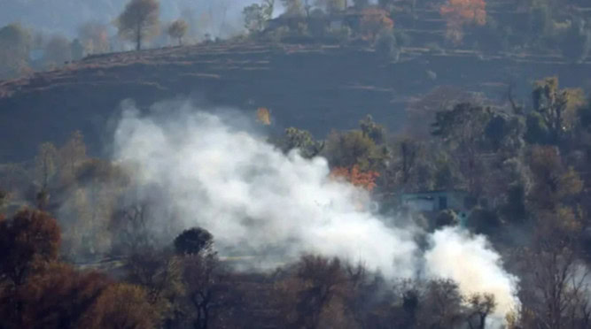 India Targets Civilian Areas Across Loc Following Military Defeats 5 Dead