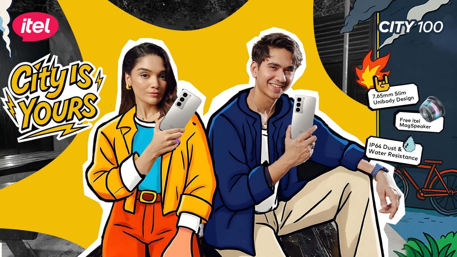 itel’s Stylish City 100 Smartphone Arrives in Pakistan, Featuring Samar ...