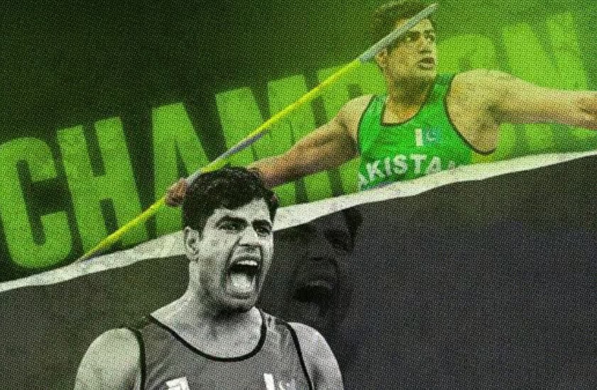 King Of Javelin Pakistanis Shower Praise On Arshad Nadeem For Winning Asian Athletics Gold