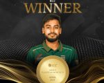 Mehidy Hasan Miraz Wins Icc Player Of The Month Award