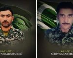 Nine Terrorists Killed Two Soldiers Martyred In Kp Operations
