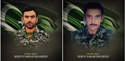 Nine Terrorists Killed Two Soldiers Martyred In Kp Operations