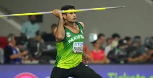 Olympic Champion Arshad Nadeem On Track For Gold At Asian Athletics Championship