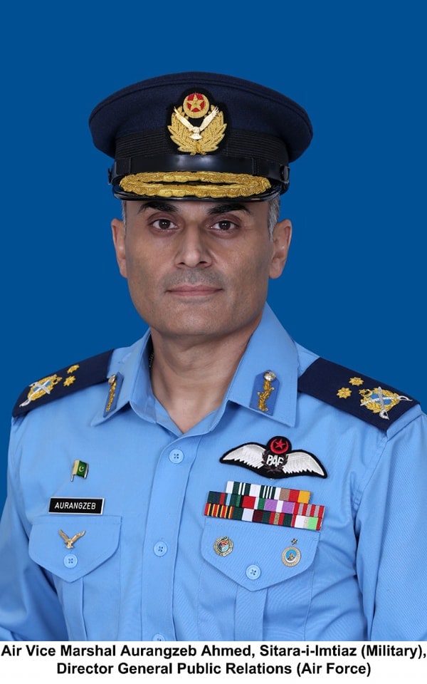 Paf Air Vice Marshal Aurangzeb Ahmed Bio And Career Highlights 