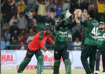 Pakistan Clinch T20i Series With 57 Run Win Over Bangladesh In Second Match