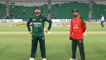 Pakistan Opt To Bat First Against Bangladesh In T20i Series Opener