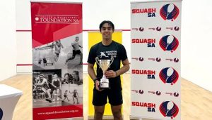 Pakistans Ashab Irfan Wins South Australian Open Squash Championship