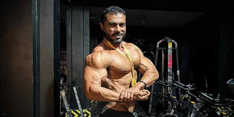 Pakistans Jawad Beat Indian Rival To Clinch Gold At Global Bodybuilding Championship