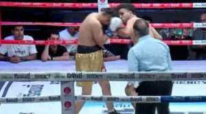 Pakistans Shaheer Afridi Defeats Indian Rival In Thailand Boxing Match