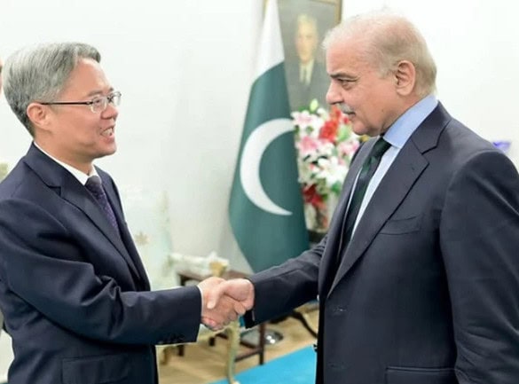 Pm Shehbaz Chinese Envoy Discuss Regional Tensions Amid Indian Aggression