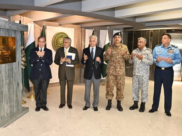Pm Shehbaz Inaugurates National Fusion And Threat Assessment Center At Isi Headquarters