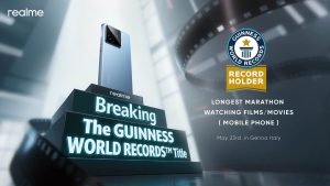 Realme Gt 7 Successfully Breaks Guinness World Record Watching Movies Continuously For Over 24 Hours