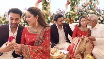 Saboor Aly Shares Touching Glimpses Of Her Godh Bharai Ceremony