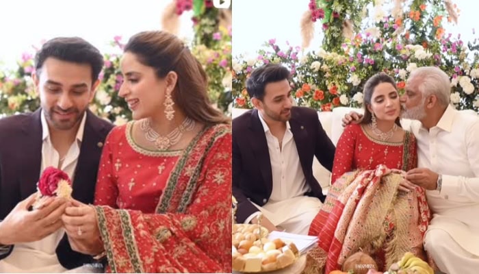 Saboor Aly Shares Touching Glimpses Of Her Godh Bharai Ceremony