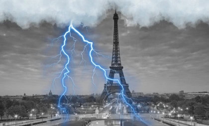 Sudden Hailstorm Hits Paris Videos Of Flooding Go Viral
