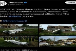 The Hindu Deletes Report On Downed Jets As India Faces Backlash Over Media Censorship