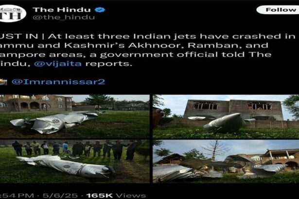 The Hindu Deletes Report On Downed Jets As India Faces Backlash Over Media Censorship