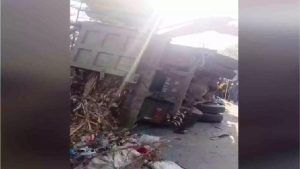 Two Schoolgirls Among Five Dead In Lahore Dumper Accident