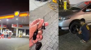 Tyre Puncture Scam Busted At Dha Shell Petrol Pump In Lahore Video