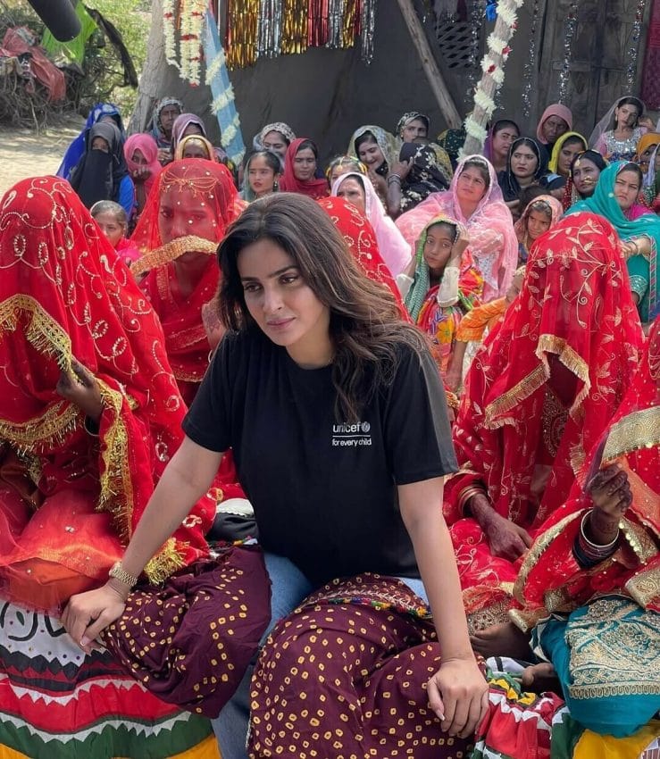 Unicef Saba Qamar Join Forces To Raise Awareness Against Child Marriage In Pakistan