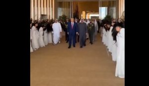 Why Were Uae Young Girls Tossing Hair Side To Side To Welcome Trump
