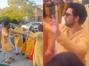 Ahad Raza Mirs Dance At Wedding Festivities Sparks Second Marriage Rumours