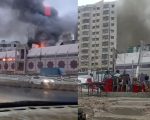 Fire Engulfs Karachis Millennium Mall Cooling Operation Underway