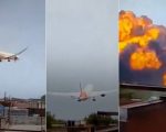 Footage Captures Moment Air India Plane Crashes Near Ahmedabad Airport