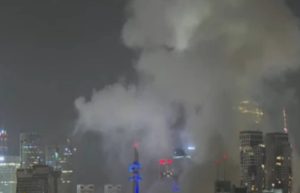 Iran Strikes Back Drone Barrage Hits Tel Aviv Panic Erupts Near Israeli Defence Hq