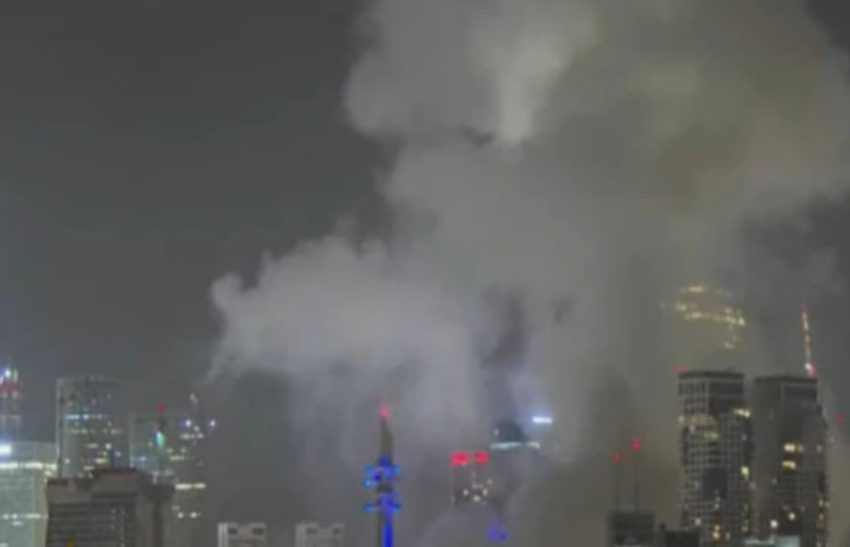 Iran Strikes Back Drone Barrage Hits Tel Aviv Panic Erupts Near Israeli Defence Hq
