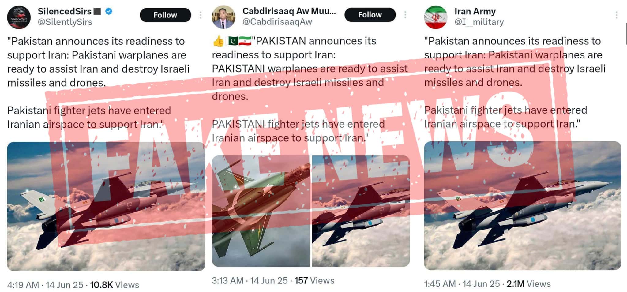 Is Pakistan Using Its Fighter Jets Against Israel Amid War With Iran Heres The Truth 
