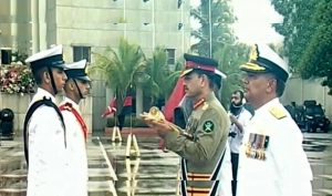 Pak Field Marshal Asim Munir Graces Naval Grand Commissioning Event