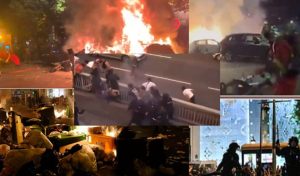 Paris Descends Into Chaos As Psg Fans Torch City After Champions League Win