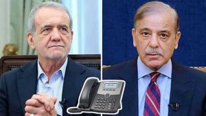 Pm Shehbaz Iranian President Discuss Middle East Crisis