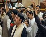 Punjab Assembly Speaker Suspends 26 Pti Lawmakers For Chaos During Cms Speech