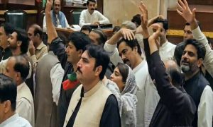 Punjab Assembly Speaker Suspends 26 Pti Lawmakers For Chaos During Cms Speech