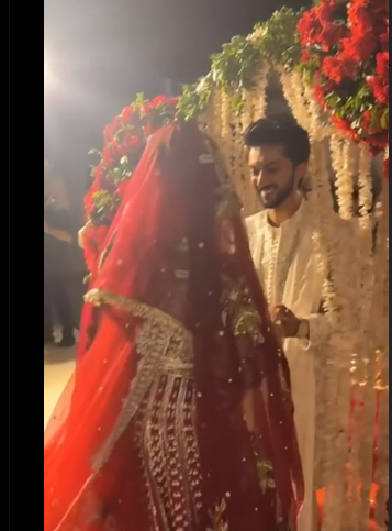 Rabeeca Khan Hussain Tareens Nikah Heres The First Look Of Bride And Groom 
