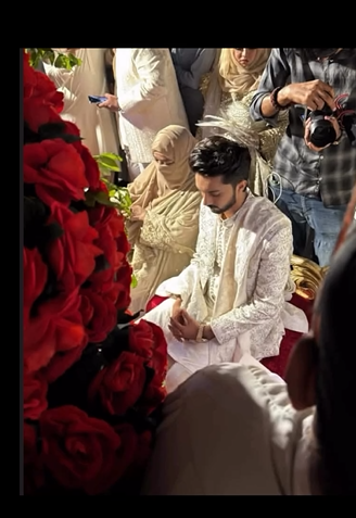 Rabeeca Khan Hussain Tareens Nikah Heres The First Look Of Bride And Groom 
