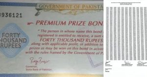 Rs40000 Prize Bond Draw Results For June 2025