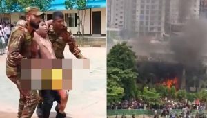 Bangladesh Air Force Jet Crashes Into School Killing 16 And Injuring Over 100