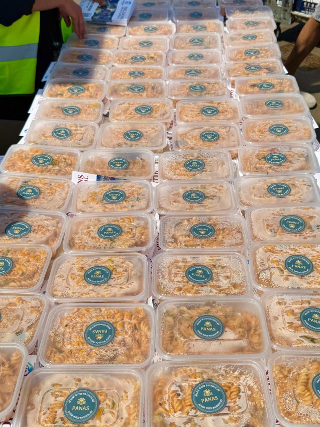 Charity Distributes Free Food In London 
