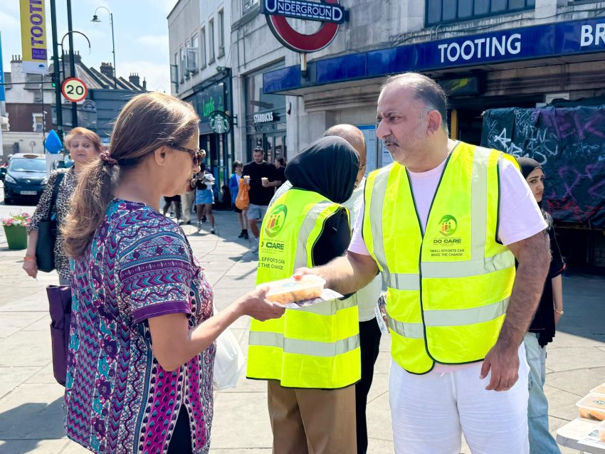 Charity Distributes Free Food In London 