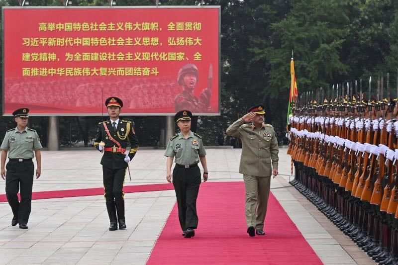 China Hails Pakistan Armys Role In Regional Stability During Coas Visit