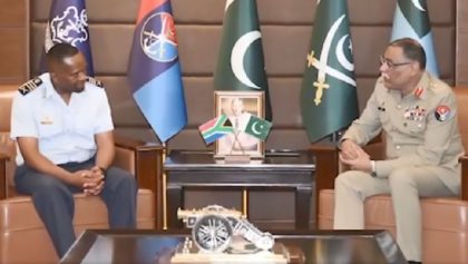 Cjcsc South African Air Chief Discuss Regional Security Military Ties