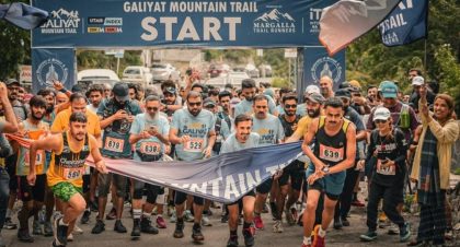 Galiyat Mountain Trail Race 2025 Draws Global Athletes New Records